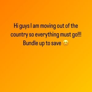 Everything must go!!